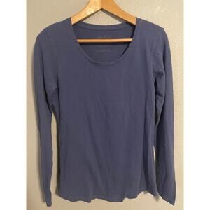 Peruvian Connection Shirt Womens Small Long Sleeve Crewneck Soft Cozy Peru